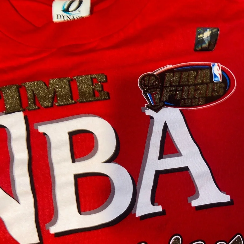 1998 Finals Vintage Chicago Bulls T-shirt XL - Picture 3 of 6